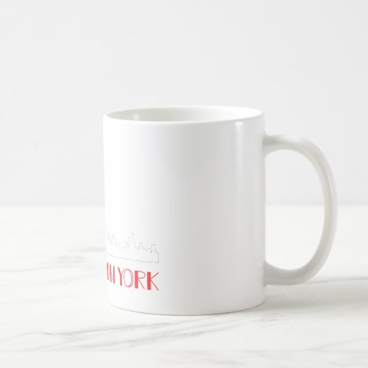New York, Freiheitsstatue Cool Kaffeetasse (Rechts)