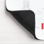 New York, Freiheitsstatue Cool Mousepad (Ecke)