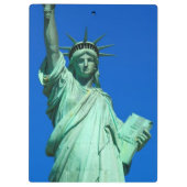 New York, Freiheitsstatue Klemmbrett (Rückseite)