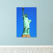 New York, Freiheitsstatue Leinwanddruck (Insitu (Holzboden))