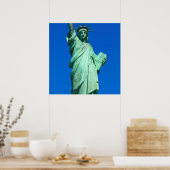 New York, Freiheitsstatue Poster (Küche)