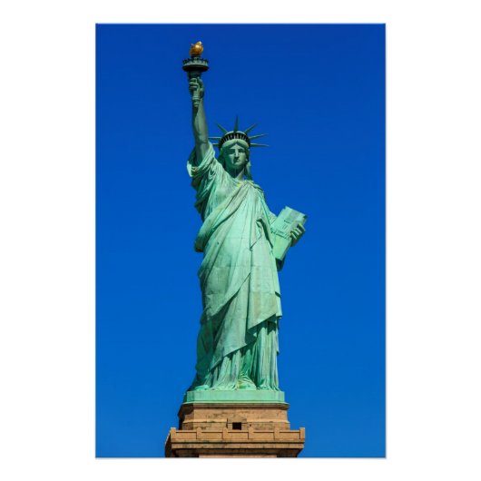 New York, Freiheitsstatue Poster (Vorderseite)