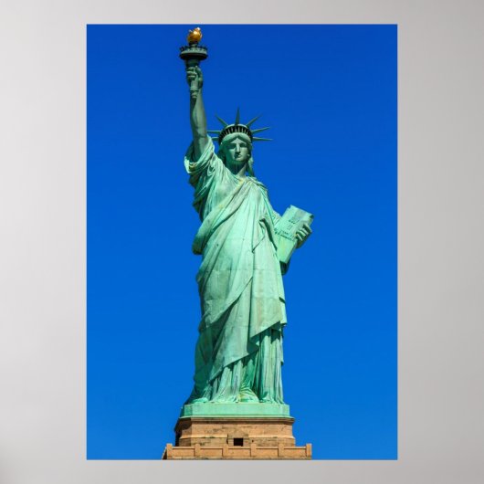New York, Freiheitsstatue Poster (Vorne)