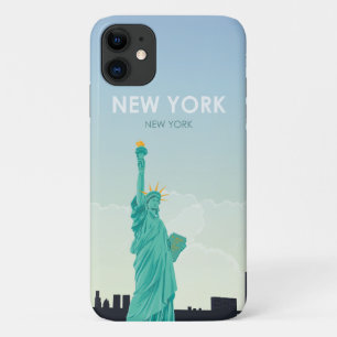 New York Freiheitsstatue Vintage Reise Case-Mate iPhone Hülle