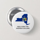 NEW YORK FÜR ANDREW GIULIANI GOVERNOR BUTTON (Vorne & Hinten)