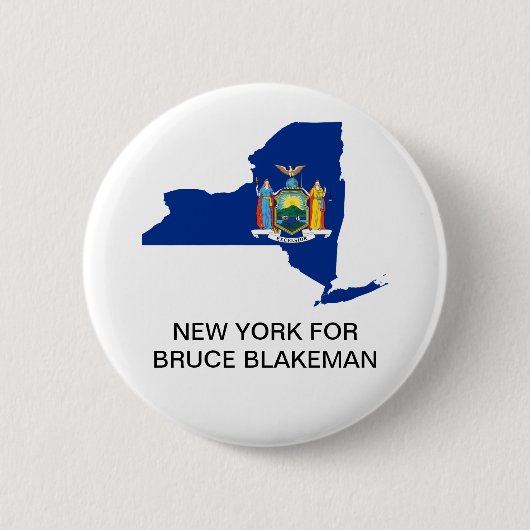 NEW YORK FÜR BRUCE BLAKEMAN GOVERNATOR BUTTON (Vorderseite)