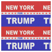 New York für Trump Stoff (Nahaufnahme)