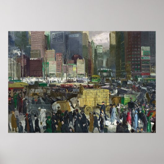 New York - George Bellows Fine Art Poster (Vorne)