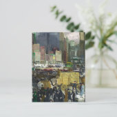 New York - George Bellows Postkarte (Stehend Vorderseite)