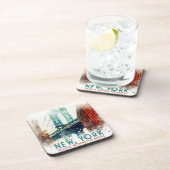 New York, George Washington Bridge, Getränkeuntersetzer (Rechte Seite)