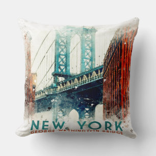 New York, George-Washington-Brücke, Kissen