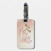 New York Gepäckanhänger (Rückseite vertikal)