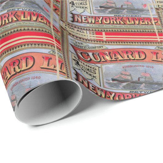 New York, Geschenkpapier (Rolleneckpunkt)