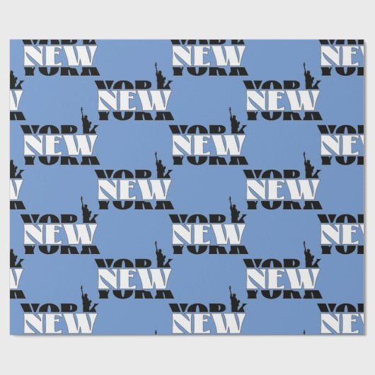 New York Geschenkpapier (Flach)