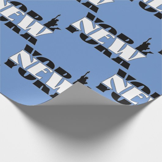 New York Geschenkpapier (Ecke)