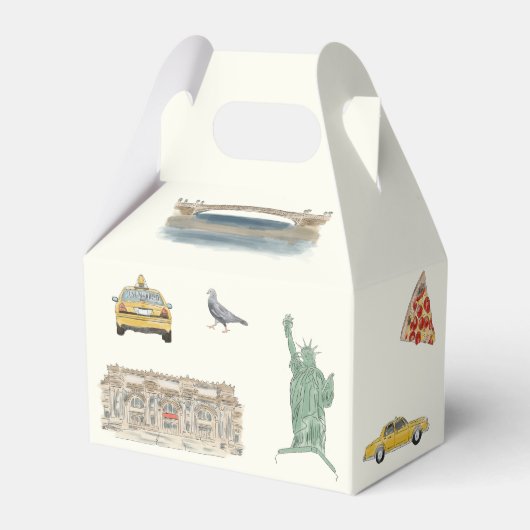 New York Geschenkschachtel (Rückseite)