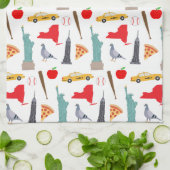 New York Geschirrtuch (Gefaltet)