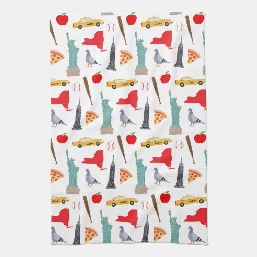 New York Geschirrtuch (Vertikal)