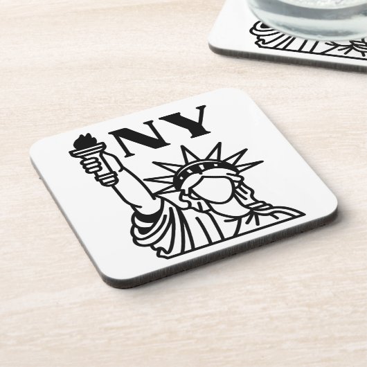 NEW YORK GETRÄNKEUNTERSETZER (Linke Seite)