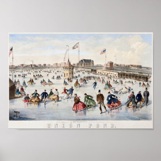 New York Gewerkschaft Pond Poster (Vorne)