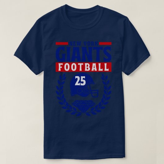New York Giants 1925 Amerikaner T-Shirt (Design vorne)