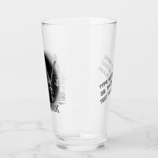 New York Glasses Personalisiert New York Souvenirs Glas (Links)