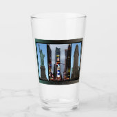 New York Glasses Personalisiert New York Souvenirs Glas (Vorderseite)