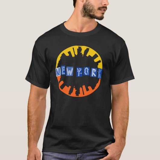 New York Graphic Design T-Shirt (Vorderseite)
