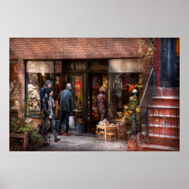 New York - Greenwich Village - Der Geschenkladen Poster