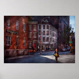 New York - Greenwich Village - Dispensary Northern Poster