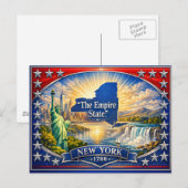 New York Greetings Postcard  Postkarte (Vorne/Hinten)