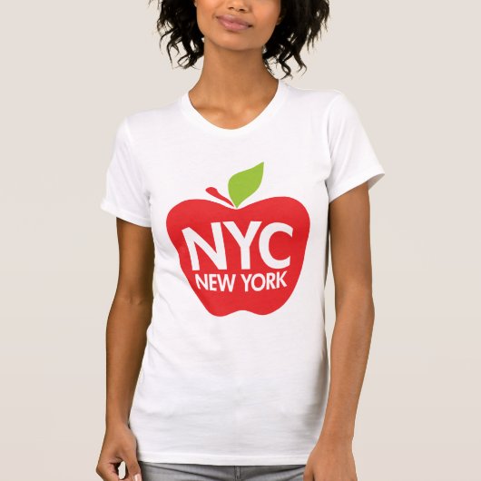 New York großes Apple T-Shirt (Vorderseite)