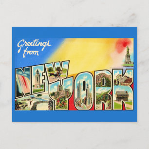 New York Grußkarte Postkarte