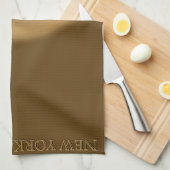 New York Handtuch Personalisiert NYC Souvenir Teet (Viertel Falte)