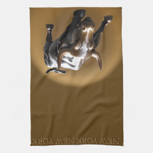 New York Handtuch Personalisiert NYC Souvenir Teet (Vertikal)