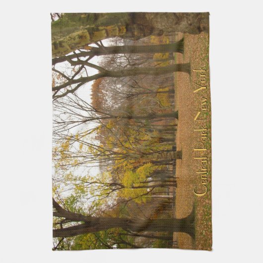 New York Handtuch Personalisiert NYC Souvenir Teet (Vertikal)