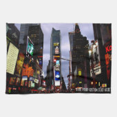 New York Handtuch Personalisiert Times Square Teet (Horizontal)