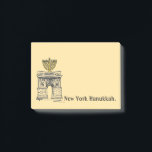 New York Hanukkah NYC Menorah Juwish Holiday Post-it Klebezettel<br><div class="desc">Eine originelle Marker-Illustration einer klassischen NYC-Sehenswürdigkeit "gekleidet" für die Ferien! Viele weitere illustrierte Post-it Designs sind verfügbar. Sehen Sie nicht,  wonach Sie suchen? Brauchen Sie Hilfe bei der Anpassung? Kontaktieren Sie Rebecca,  um etwas für Sie entworfen zu haben.</div>