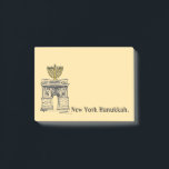 New York Hanukkah NYC Menorah Juwish Holiday Post-it Klebezettel<br><div class="desc">Eine originelle Marker-Illustration einer klassischen NYC-Sehenswürdigkeit "gekleidet" für die Ferien! Viele weitere illustrierte Post-it Designs sind verfügbar. Sehen Sie nicht,  wonach Sie suchen? Brauchen Sie Hilfe bei der Anpassung? Kontaktieren Sie Rebecca,  um etwas für Sie entworfen zu haben.</div>