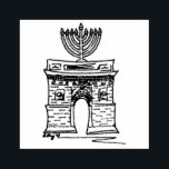 New York Hanukkah NYC Washington Square Menorah Gummistempel<br><div class="desc">Die Briefmarke Rubber zeigt eine originelle Illustration des Washington Square Arches des NYC,  der mit einer Menorah für den Hanukkah-Urlaub "gekleidet" ist. Sehen Sie nicht,  wonach Sie suchen? Brauchen Sie Hilfe bei der Anpassung? Klicken Sie auf "Kontakt mit diesem Designer",  um etwas für Sie erstellt zu haben!</div>
