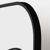 New York Heart individuelle Name Pickleball Schläger (Linke Seite)