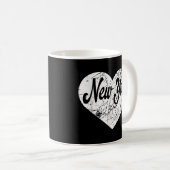 New York Heart Kaffeetasse (VorderseiteRechts)