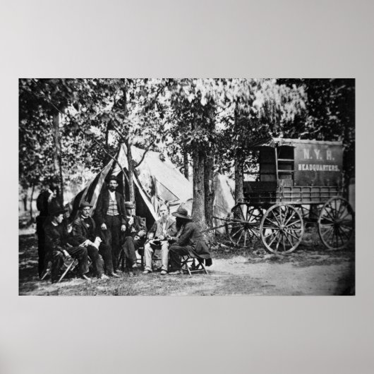 New York Herald Wagon Poster (Vorne)
