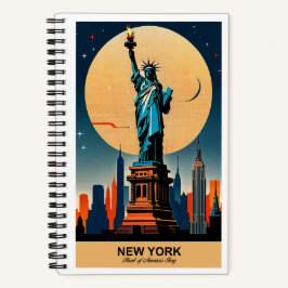 New York: Herz der amerikanischen Geschichte Notizblock