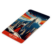 New York: Herz der Innovation flexibel Magnet (Linke Seite)