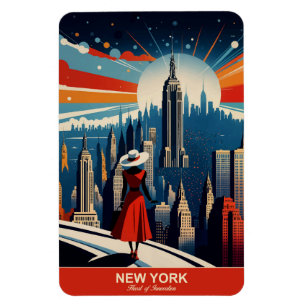 New York: Herz der Innovation flexibel Magnet