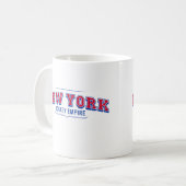 New York Hockey Empire White Tasse (Vorderseite Links)