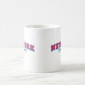 New York Hockey Empire White Tasse (Mittel)