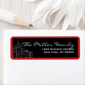 New York Holiday Address Label (Insitu)