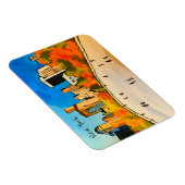 New York Ice rink Central Park Magnet (Rechte Seite)